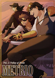 METRIO, Comic cover art concept (2026)